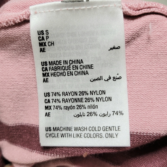 Alfani Women Pink Turtle-Neck Button Long-Sleeve Oversize Poncho Sweater Size S - Picture 6 of 9